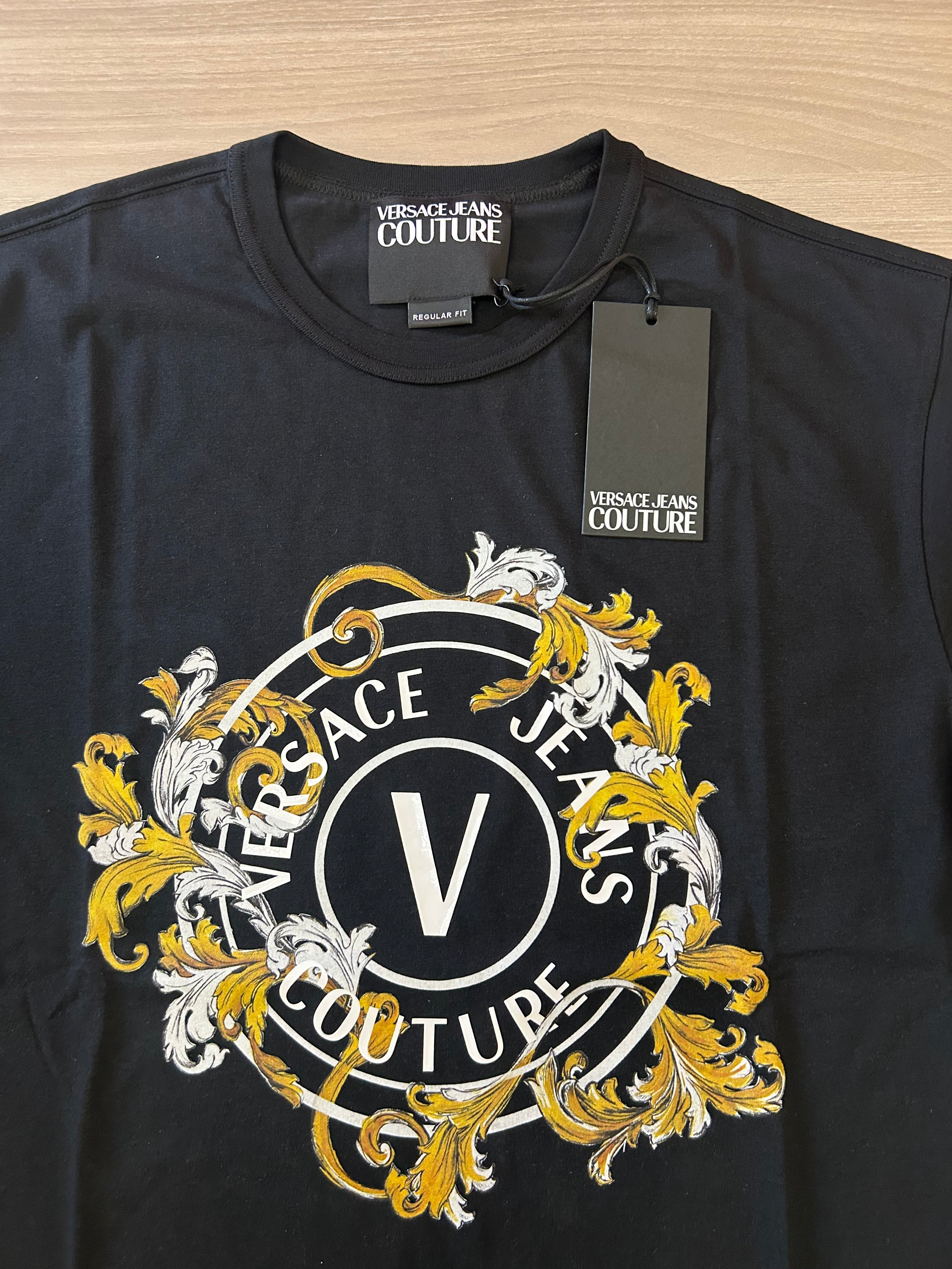 T shirt - Versace jeans couture - Nera