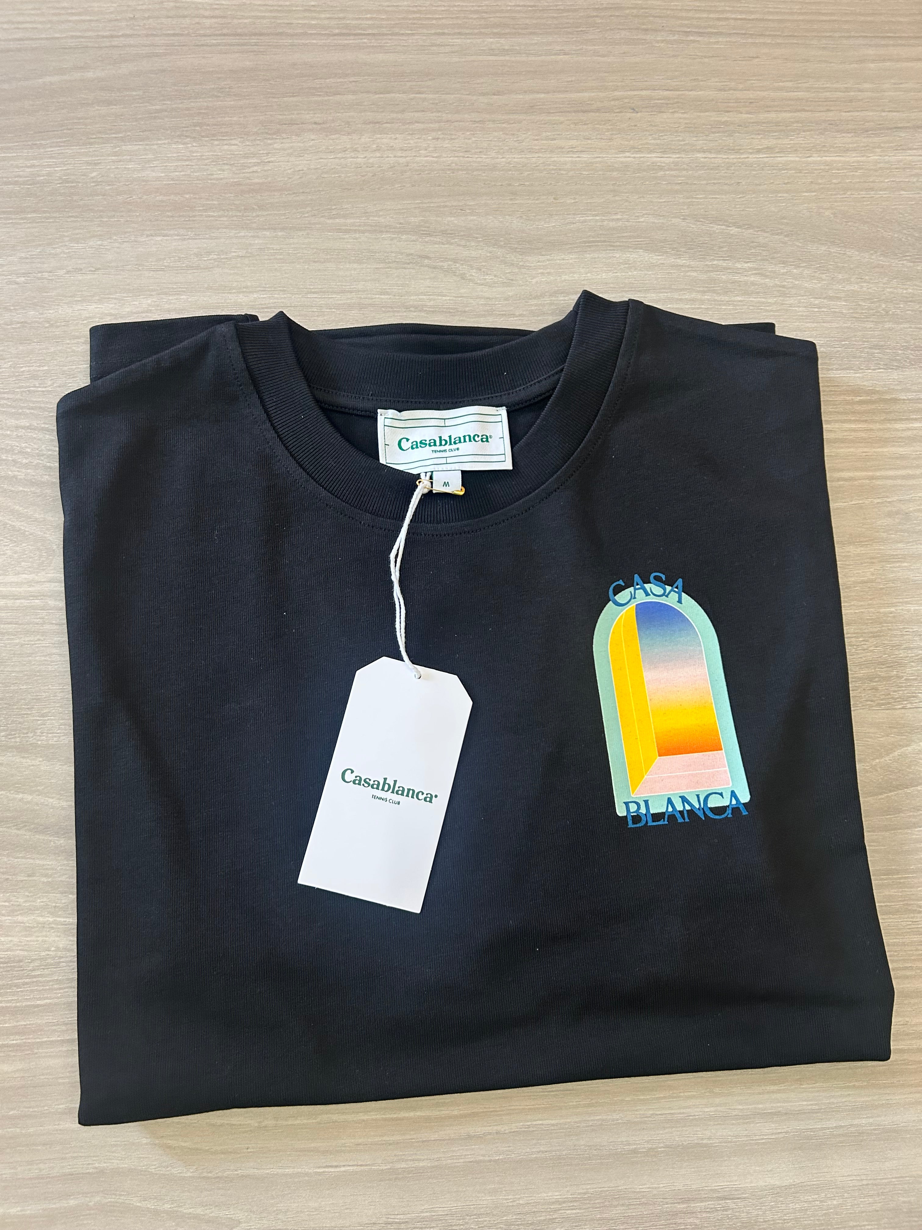 T shirt - Casablanca - Nera