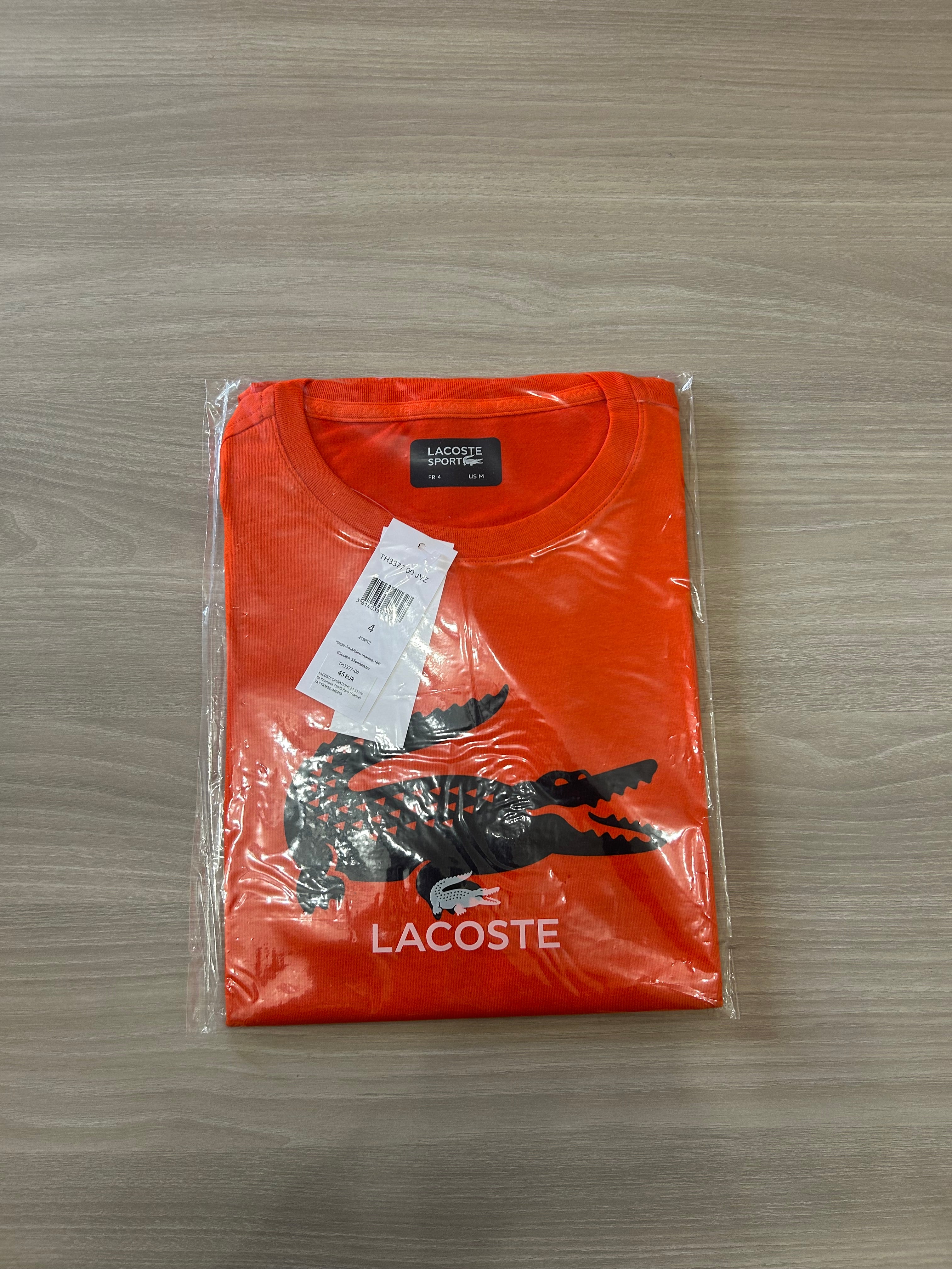 T shirt Lacoste Sport - Arancione