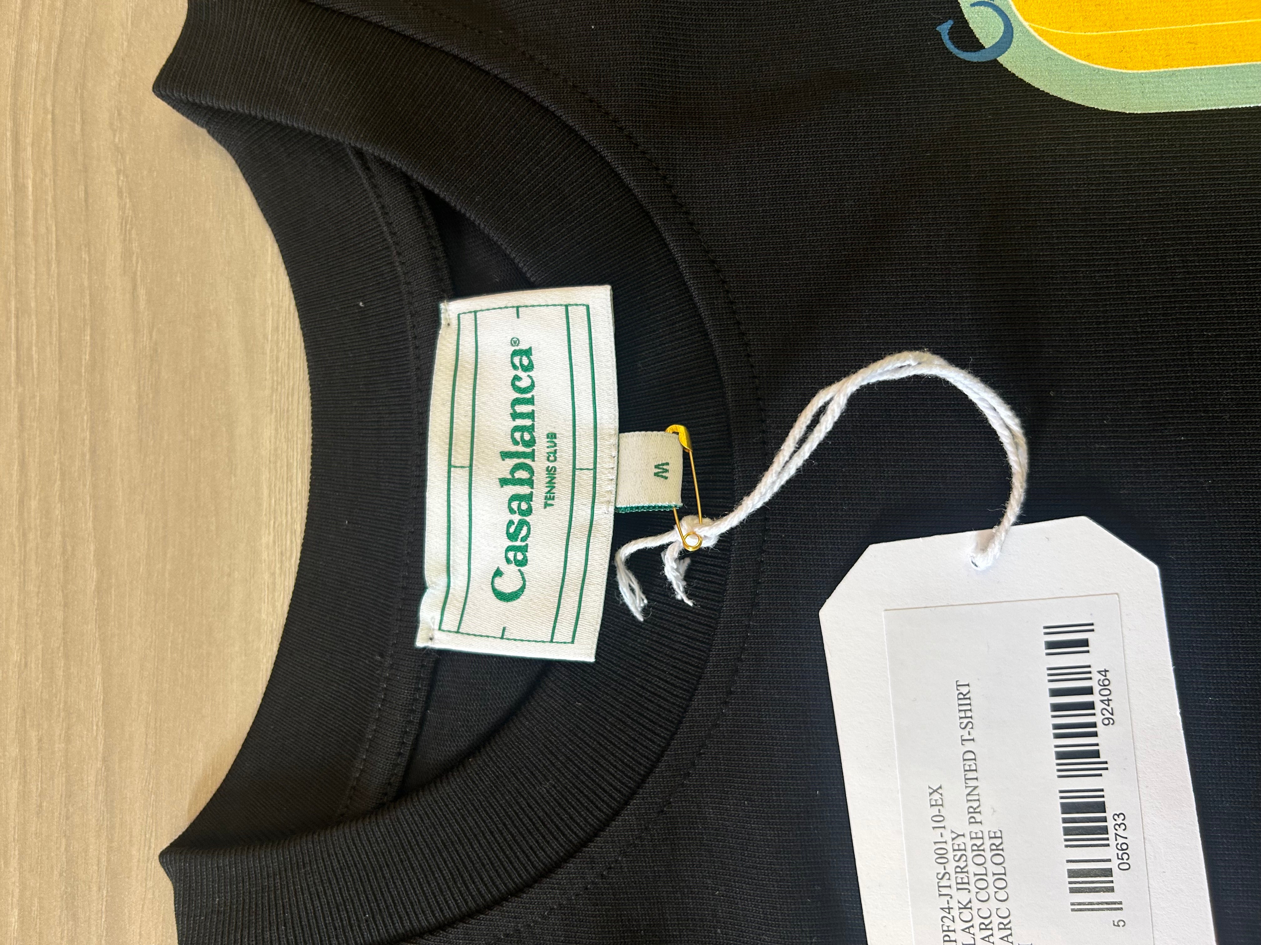T shirt - Casablanca - Nera
