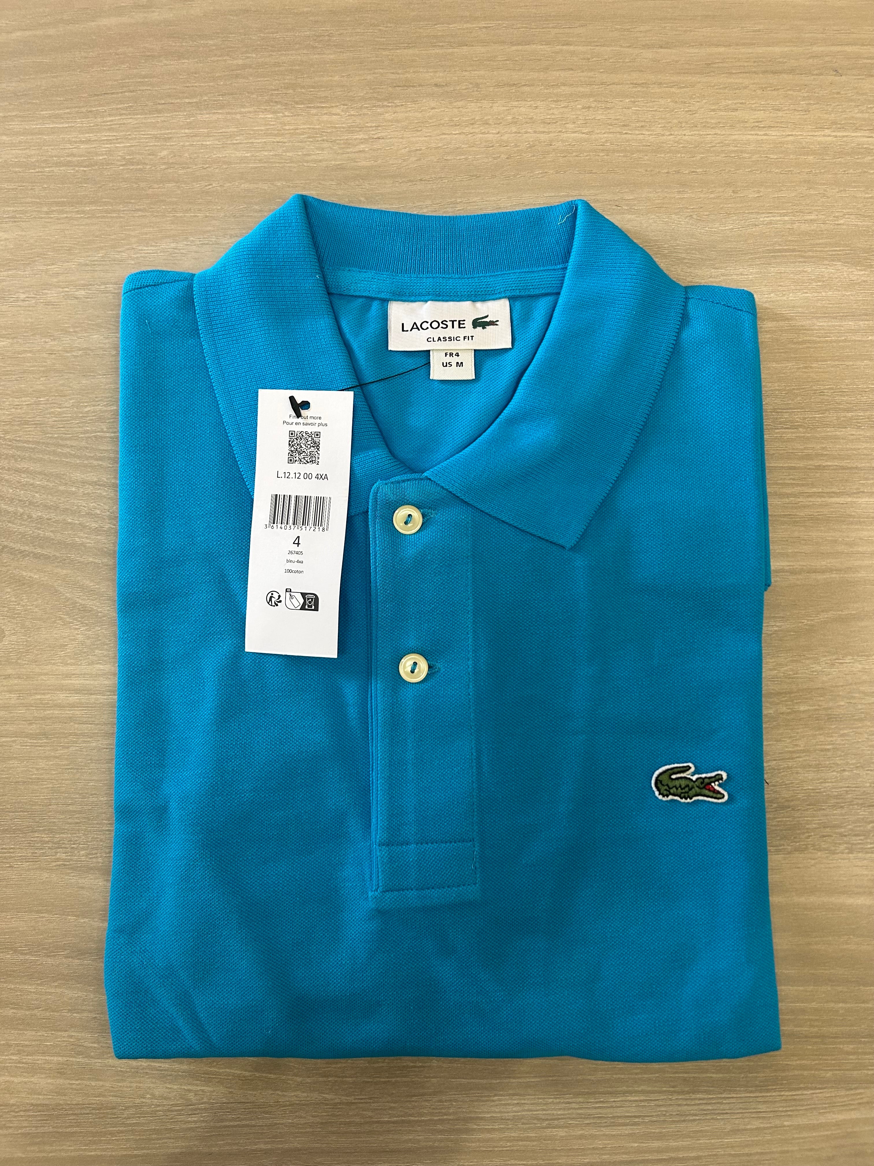 Polo Lacoste - Celeste