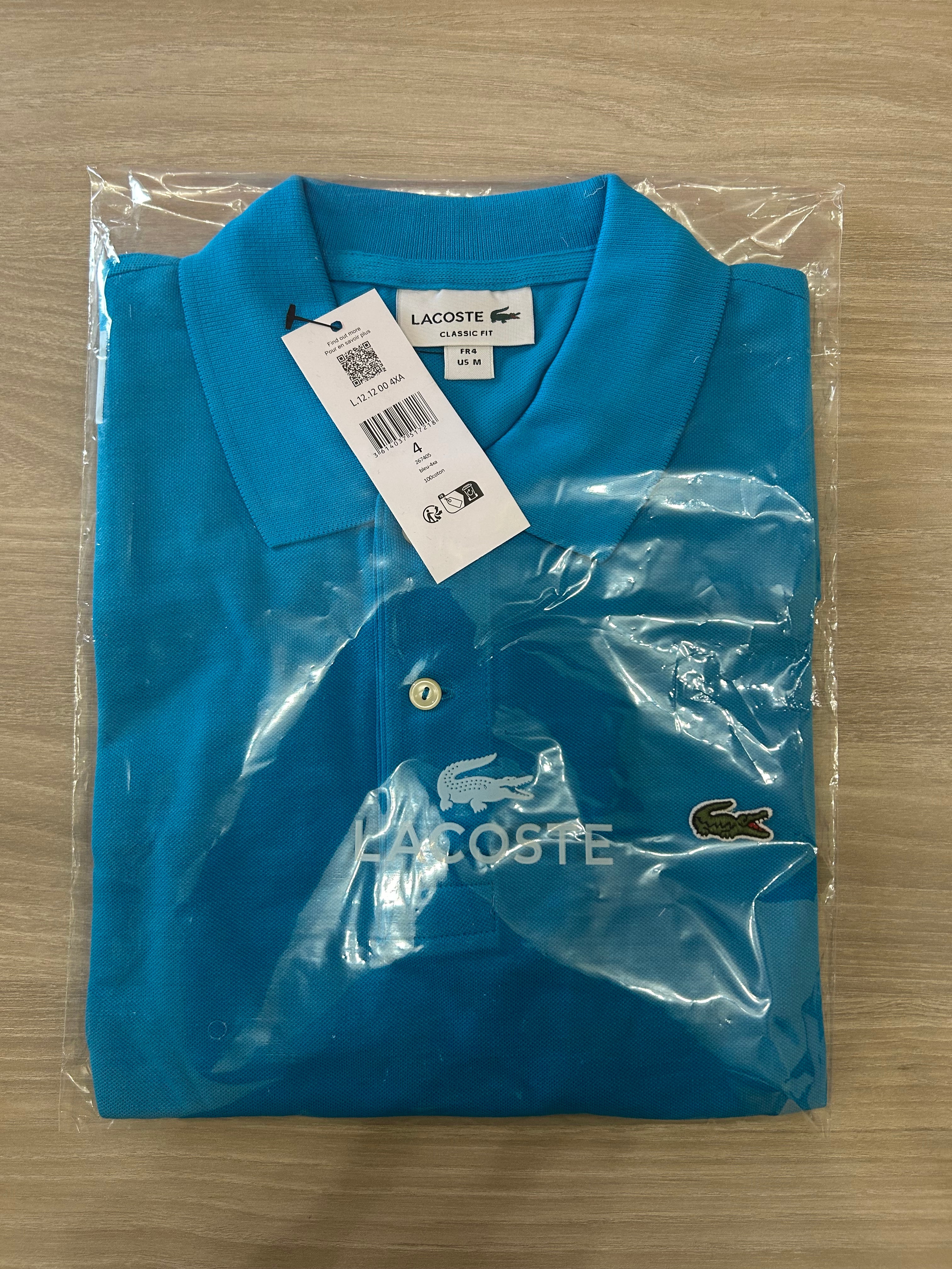 Polo Lacoste - Celeste