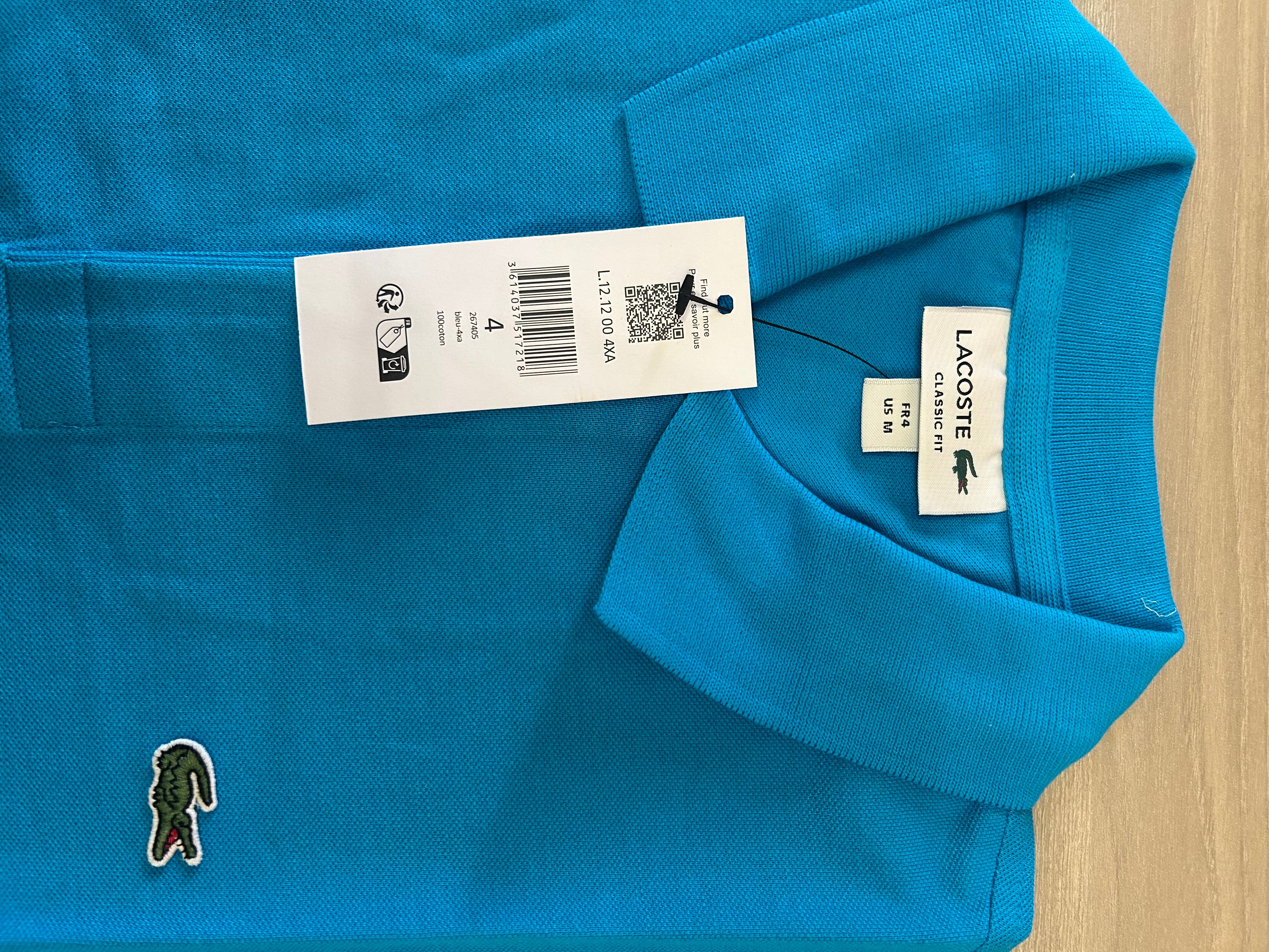 Polo Lacoste - Celeste