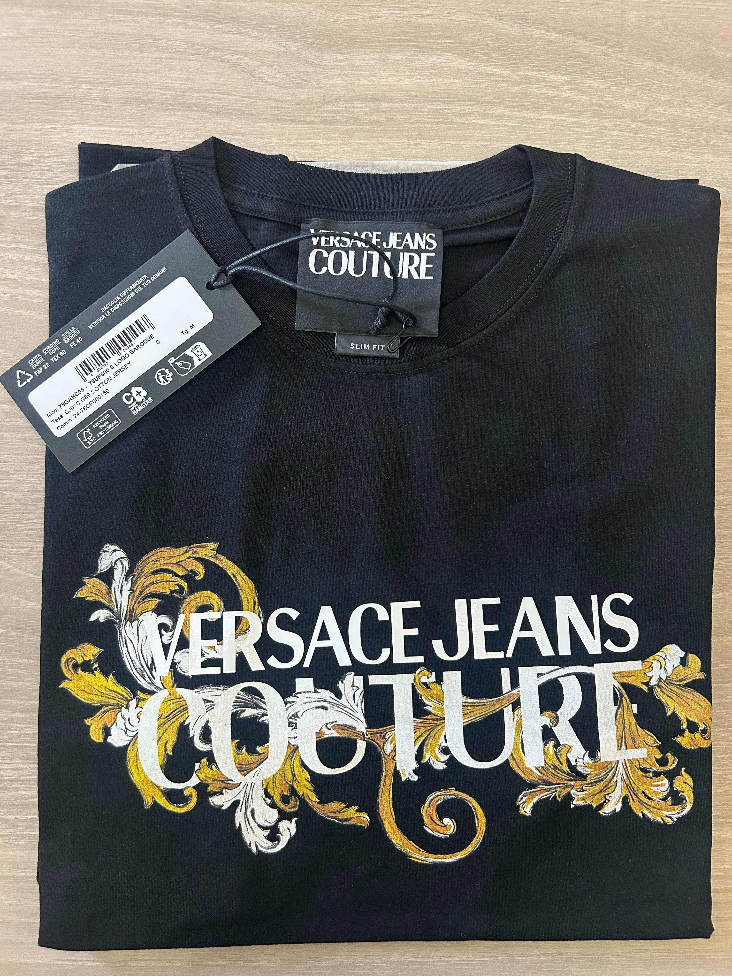 T shirt - Versace Jeans Couture - Nera